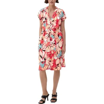 Dámské oblečení Dámské šaty s páskem s.Oliver - XL