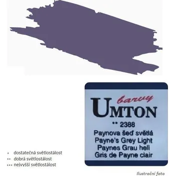 Speciální výtvarná barva Akvarelová barva 2,6ml - Paynova šeď světlá/ 1