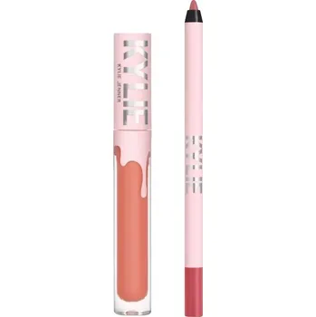 Přípravek na rty Kylie Cosmetics Sada Matte Liquid Lipstick + Lip Liner 801 Queen + 2 měsíce na vrácení zboží
