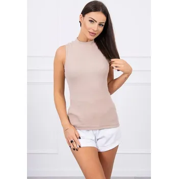 Tílko s rolákem, béžová - Univerzální