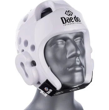 Chránič hlavy na box a bojový sport Přilba Daedo WT - bílá, PRO20553W L