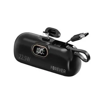 Powerbanka Powerbanka Forever MTB-100 5000mAh 22,5W USB-C černá