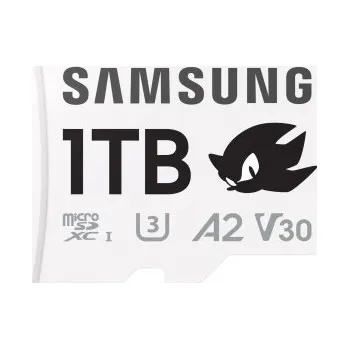 Paměťová karta Samsung micro SDXC 1TB PRO plus Sonic + SD/micro SDXC/1TB/UHS-I U3 / Class 10/+ Adaptér/Bílá