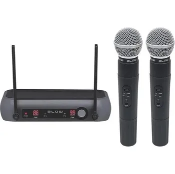 Mikrofon BLOW SYSTÉM 2 BEZDRÁTOVÝCH MIKROFONŮ PRM-902