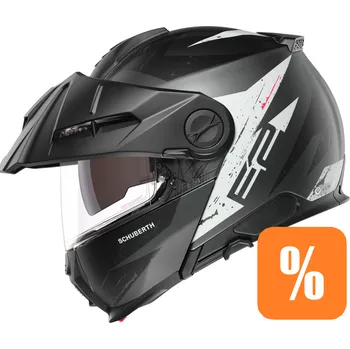 Helma na motorku Vyklápěcí přilba schuberth e2 explorer anthracite xs 53