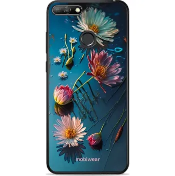 Pouzdro na mobilní telefon Lesklý kryt Mobiwear Glossy - Huawei Y6 Prime 2018 / Honor 7A - G013G Květy na hladině - VÝPRODEJ (Prémiové lesklé pouzdro, obal, kryt Mobiwear Glossy na mobil Huawei Y6 Prime 2018 / Honor 7A - G013G Květy na hladině, materiál Plast + TPU silikon - krytí 