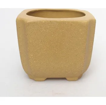 Květináč Bonsai miska 7 x 7 x 6 cm okrová 96296
