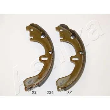 Brzdová čelist Sada brzdových čelistí ASHIKA 55-02-234