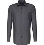 Seidensticker Pánská košile s nežehlivou úpravou a náprsní kapsou Barva: šedá tmavá, Velikost: 38 SN003000