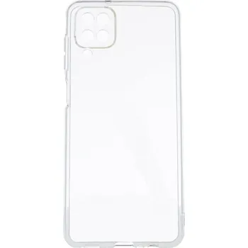 Pouzdro na mobilní telefon Kryt Samsung A12 silikon průhledný (obal neboli pouzdro na Samsung A12 )