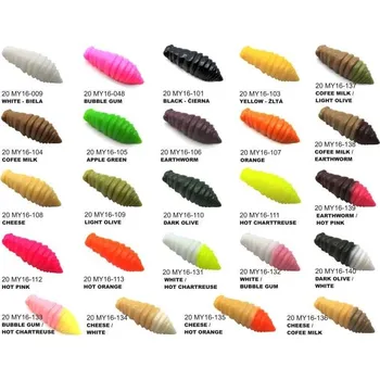 Umělá nástraha Dipované umělé nástrahy FishUP Maya 4cm 3,3g 7ks - Light Olive