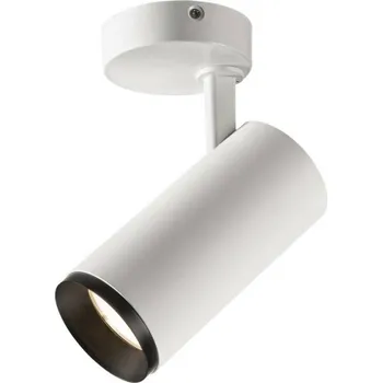 BIG WHITE NUMINOS SPOT PHASE M vnitřní LED přisazené stropní svítidlo bílá/černá 4000 K 36° 1004215