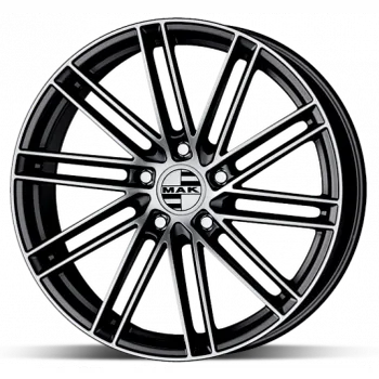 Alu kolo MAK Leipzig Black 10x22 5x130 ET48