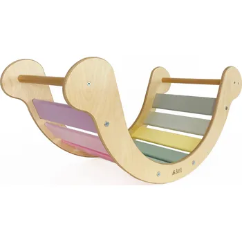 Dětská houpačka Baavi Montessori houpačka Monte 2.0 PINKY