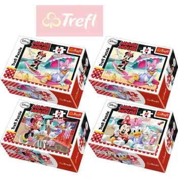 Hračka Trefl PUZZLE MINNIE a DAISY Disney 54 dílků 154130
