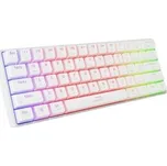 Genesis herní klávesnice THOR 660 G2/Gateron Brown/USB+BT/US layout/Bílá