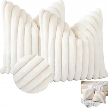 Polštář 2 KS POVLEČENÍ NA POLŠTÁŘ 50X50 CM DEKORATIVNÍ POVLEČENÍ NA POLŠTÁŘ SOFA OBÝVACÍ POKOJ