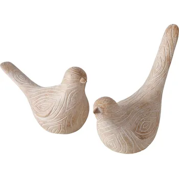 Keramický dřez Boltze Dekorační ptáčci z polyresinu KARIMO, sada 2 ks