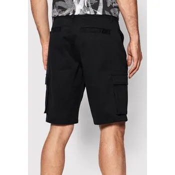 Pánské kraťasy Only & Sons Šortky z materiálu Cam 22016689 Černá Regular Fit M