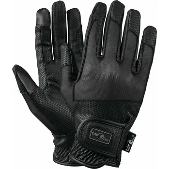 Jezdecké rukavice Summer Fair Play, XS - Černá