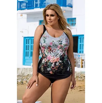 Dámské plavky Jednodílné plavky Lena květinové - 85D