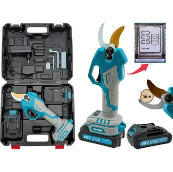 Nůžky na větve HAYAMI HA-1027, 2x 2,0 Ah + nabíječka + kufr