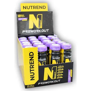 Nutrend N1 Shot 20 x 60ml Varianta: orange fire