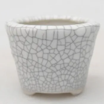 Květináč Keramická bonsai miska 3,5 x 3,5 x 2,5 cm raku 85758