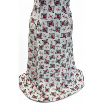 Dámská sukně Šedá sukně RUT, Barva Světle šedá, Velikost 38 - na zakázku, Materiál 96% Viskoza 4% Lycra