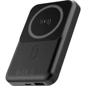 Powerbanka Bezdrátová powerbanka Forever MATB-100 PD QC 22,5W 10000mAh magnetická černá