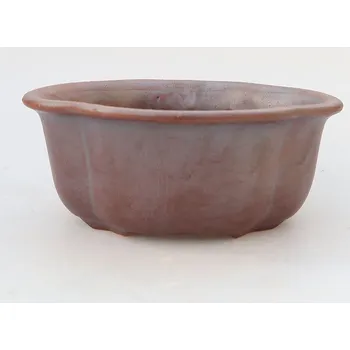 Květináč Keramická bonsai miska 13 x 11 x 6 cm kovová 139210