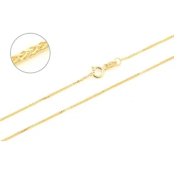 Řetízek Řetízek ze žlutého zlata spiga 50 cm ZLR1595F + DÁREK ZDARMA