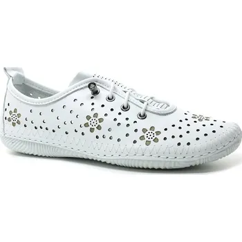 Dámské polobotky KLOP 161-651 white, dámské polobotky vel.39