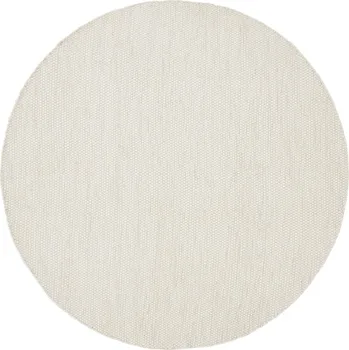 Koberec Jotex Krémově bílý kulatý koberec ZIGGY 160 cm