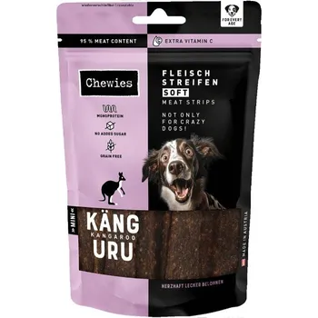 Pamlsek pro psa Chewies Fleischstreifen Soft Klokaní maso Mini 70 g