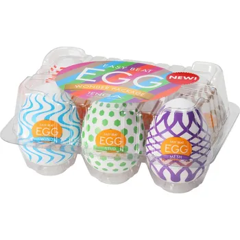Sada masturbátorů TENGA Egg Variety Pack Wonder 6 ks - s kupónem KUP15 cena 739 Kč + extra diskrétní expedice