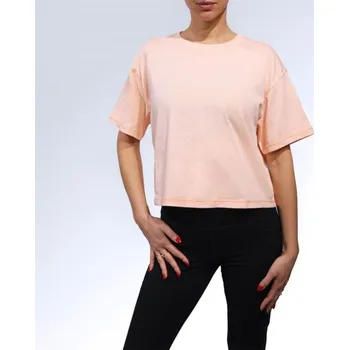 Dámské tričko Dámské tričko Cropped Peach - Champion Velikost: L, Barva: oranžová