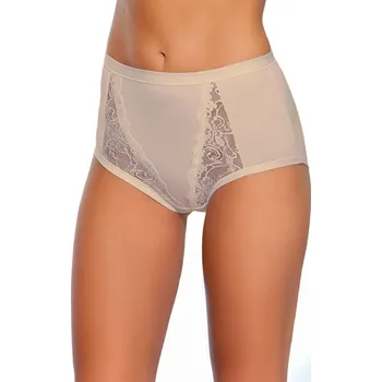 Kalhotky Jadea Donna bavlněné kalhotky s vysokým pasem tělové - JADBEIG/béžová / 7/XXL JAD2I002-BEIG