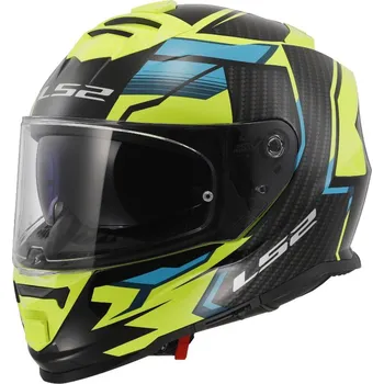 Helma na motorku LS2 HELMETS LS2 FF800 STORM II TRACKER BLACK H-V YELLOW-06