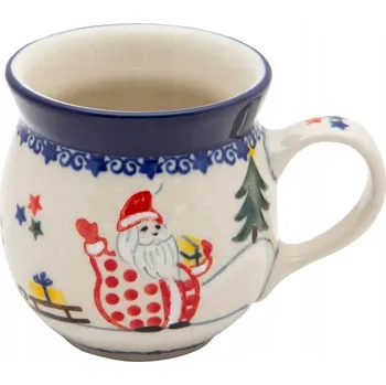 Hrnek Bolesławiec Umělecká keramika Bolesławiec keramika 220 ml