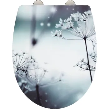 WC sedátko Wenko Toaletní sedátko POLAR s tichým zavíráním, Thermoplast