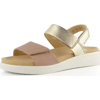 Dámské sandále Ara sandály na platformě s klínkem Madeira Sand/Platin 12-21401-11 - 37 | P684507