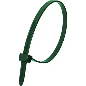 Izolační páska Dedra Kabelové svazky nylon zelené 4,8 x 300mm 100ks 11E48302