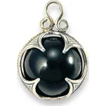 Drakkaria ONYX, vikinský stříbrný přívěsek, Gotland, Ag 925