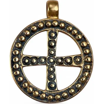 Náhrdelník Drakkaria SLUNEČNÍ KRUH, Mikulčice, Velká Morava, bronz