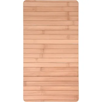 Home Styling Collection Podložka na opěrku rukou, 44 x 24 cm, bambus, béžová