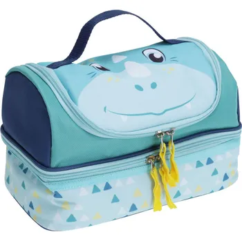 Svačinový box Home Styling Collection Malá termická svačinová taška, 26 x 16 x 16,5 cm – dinosaurus