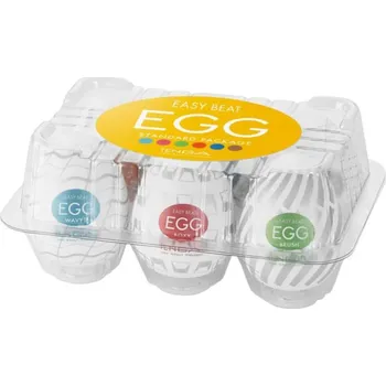 Sada masturbátorů TENGA Egg Variety Pack New Standard 6 ks - s kupónem KUP15 cena 739 Kč + extra diskrétní expedice