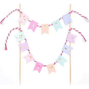 Party dekorace Butlers Celebration dekorace na dort Happy Birthday