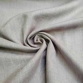 BYTEMA Dekorační látka CARMEN šedo hnědá šíře140 cm